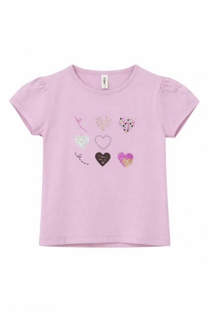 Tricou pentru copii pentru fata, culoare roz