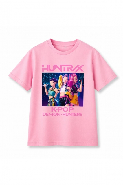Tricou pentru copii pentru fata, culoare roz deschis