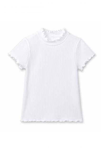 Tricou pentru copii pentru fata, culoare alba