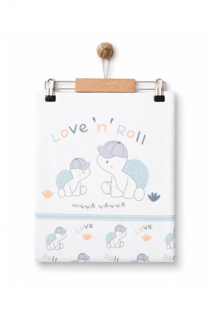 Baby diaper, blue color