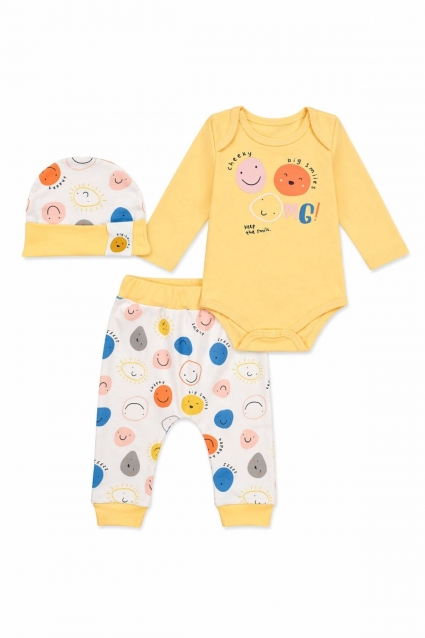 Set 3 piese cu maneca lunga
