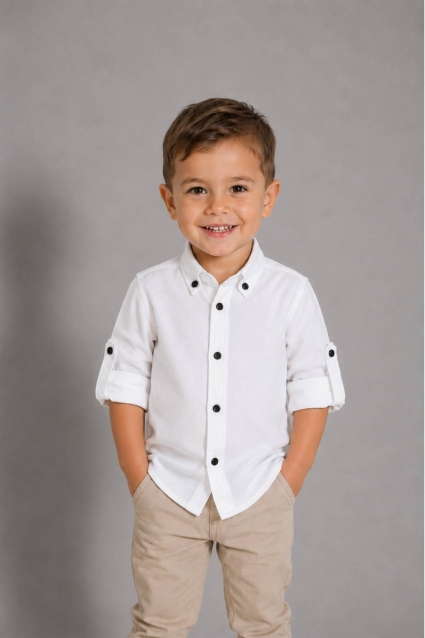Long sleeve boy`s shirt