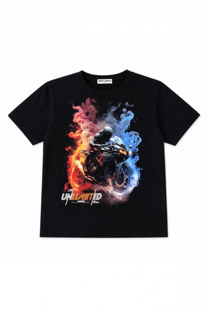 Tricou copii pentru baietel, culoare albastra