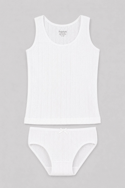 Set of tank top with bikini 3 pieces