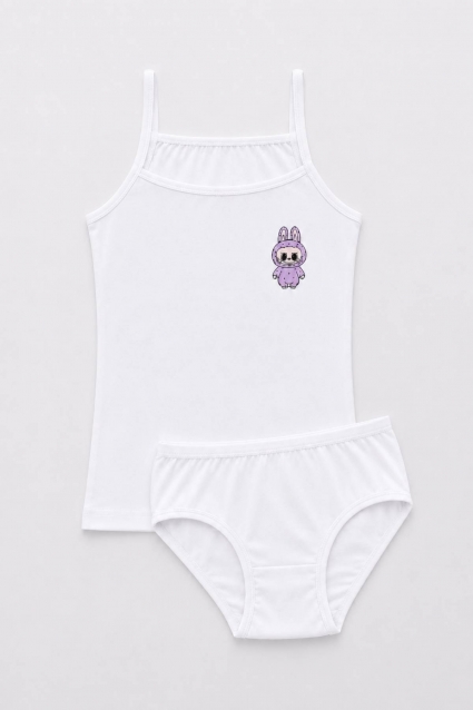 Set of tank top with bikini 3 pieces
