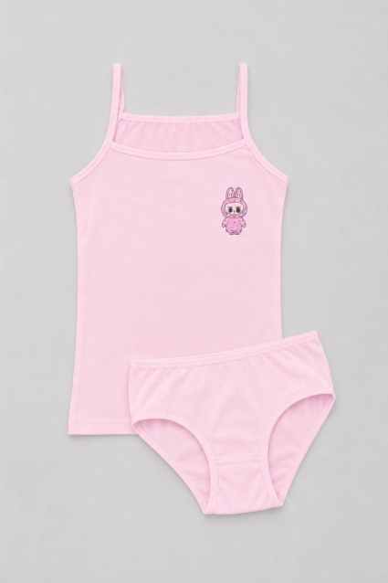 Set of tank top with bikini 3 pieces