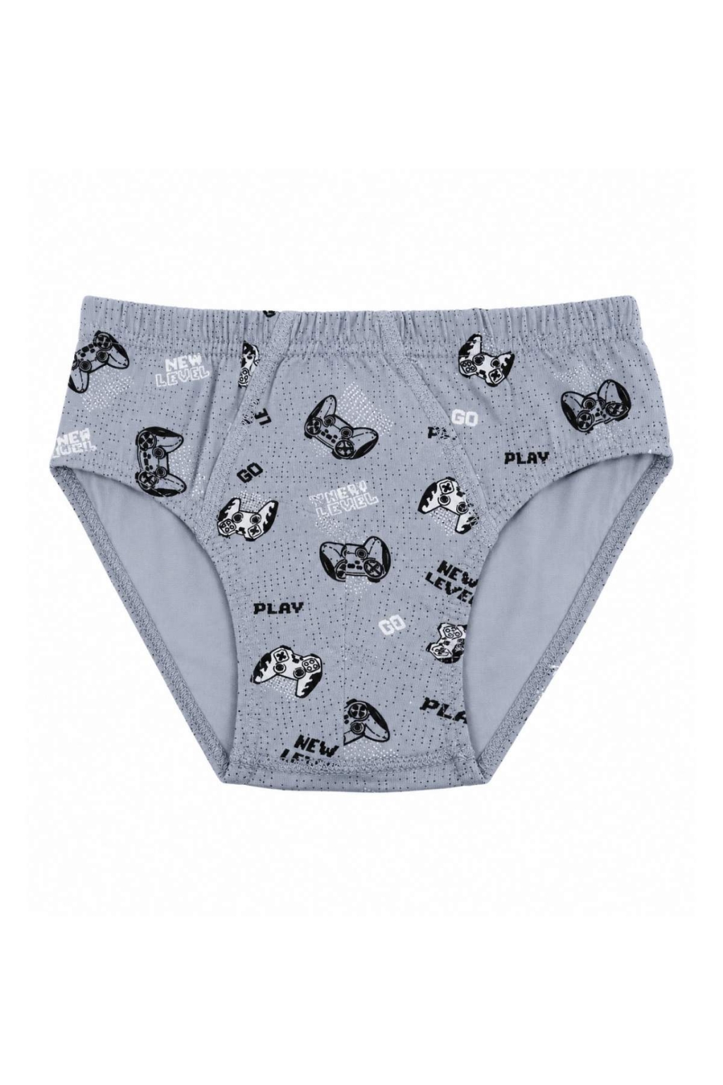 Slip copii pentru baieti, culoare gri