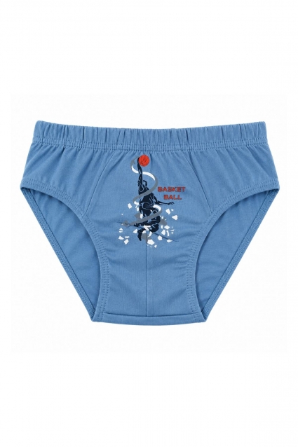 Slip copii pentru baieti, culoare gri