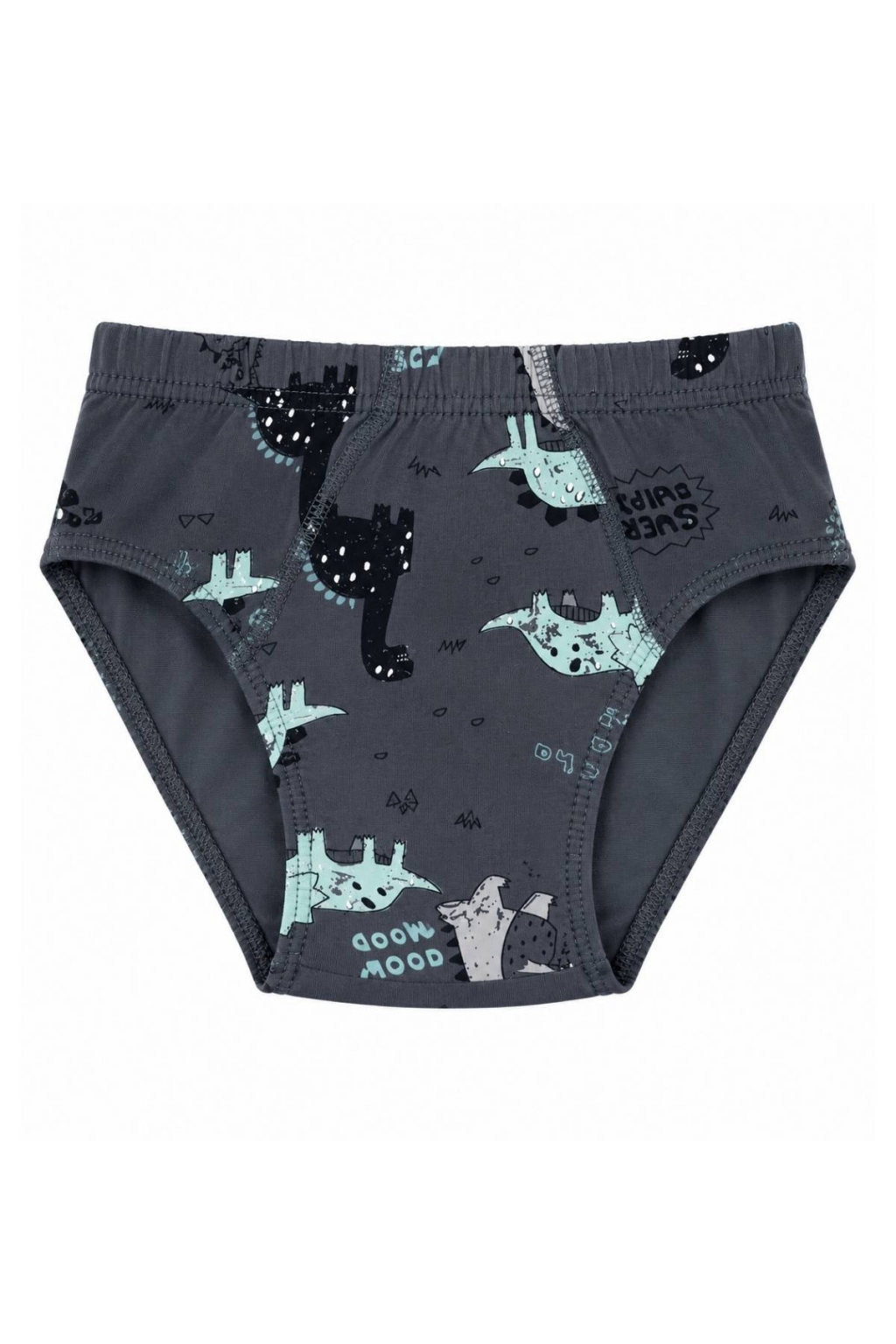 Slip copii pentru baieti, culoare gri