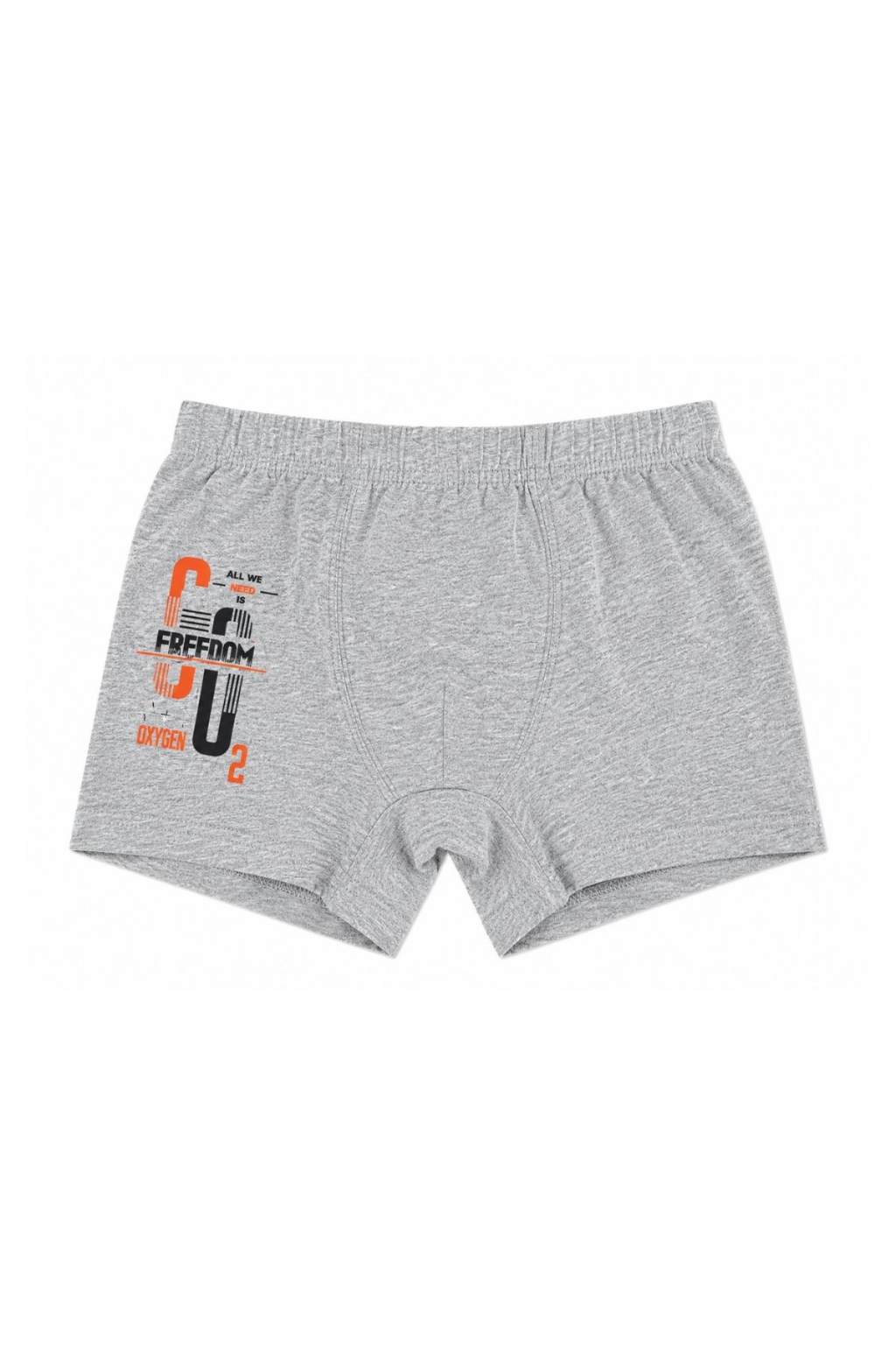 Boxer copii pentru baietel, culoare gri deschis