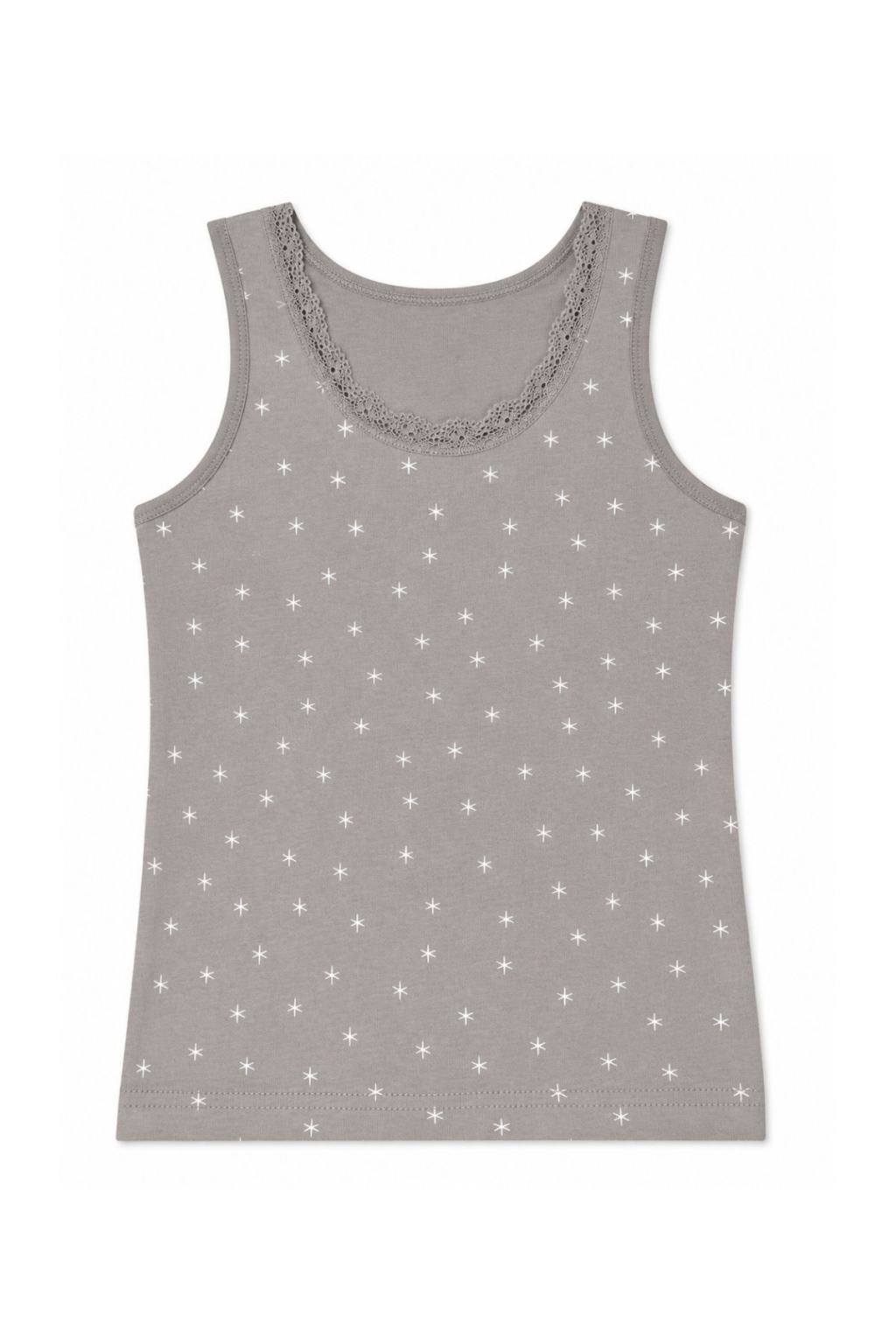 Children`s tank top for a girl, light blue color