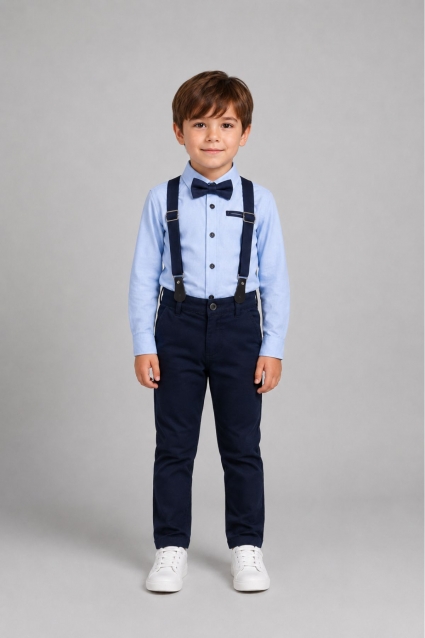 Blue long sleeve official set for boy