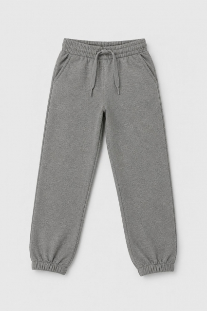 Children`s bottom for a boy, gray color