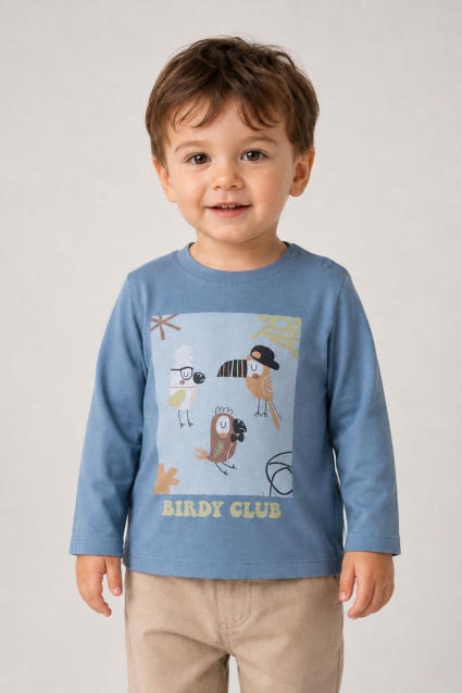Long sleeve boy`s shirt