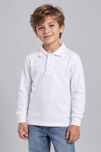 Long sleeve boy`s blouse