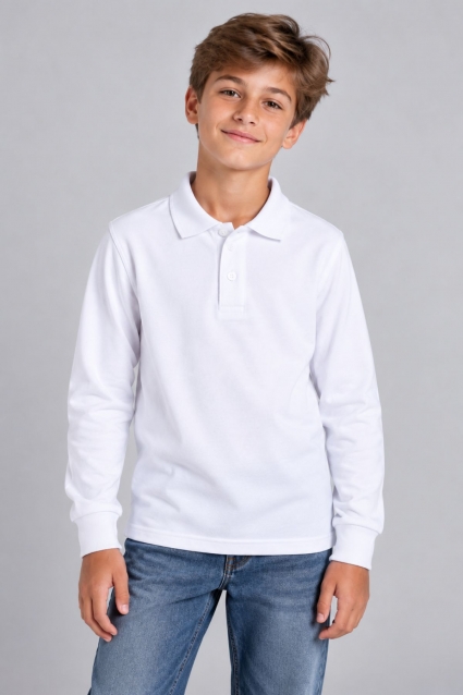 Long sleeve boy`s blouse