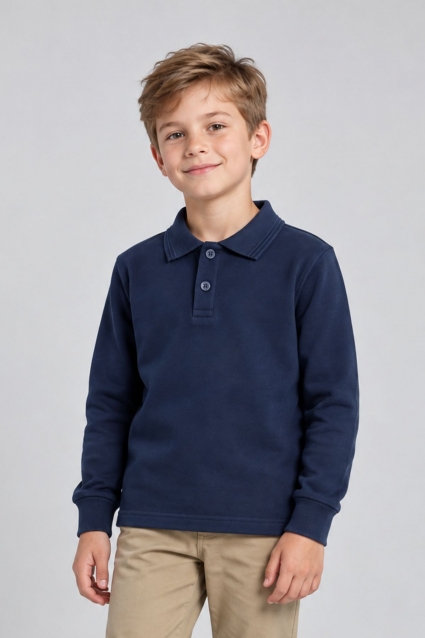 Long sleeve boy`s blouse