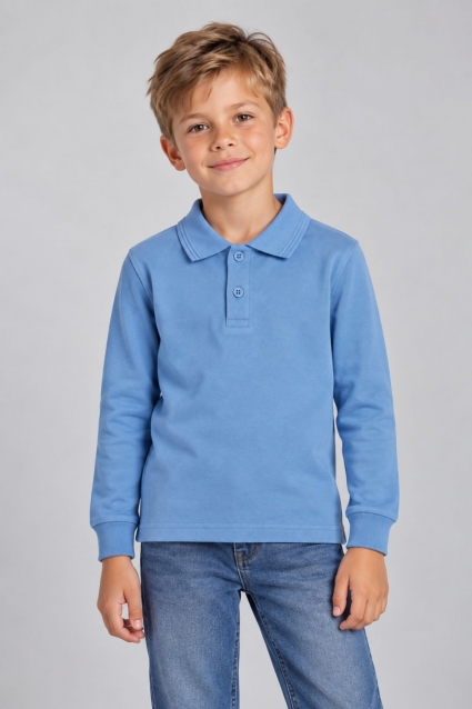 Long sleeve boy`s blouse