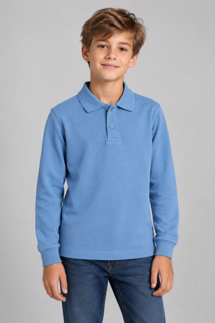 Long sleeve boy`s blouse
