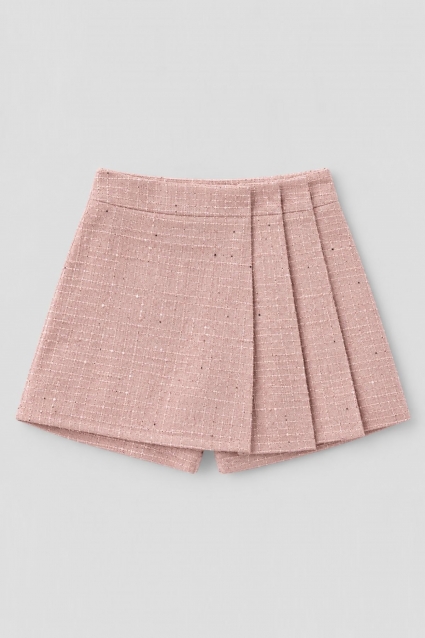 Fusta pantaloni copii, culoare neagra