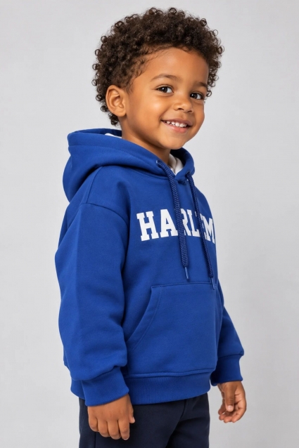 Children`s sweatshirt wad for boy, gray